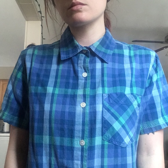 Plaid Button Up - Picture 2 of 8